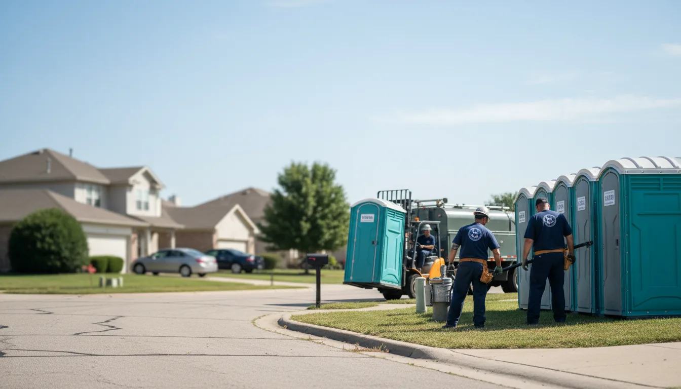 Porta Potty Rental in Portage, MI near me